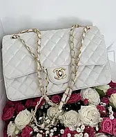 Жіноча сумочка біла Chanel NEW white