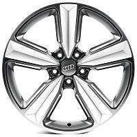 Литые диски Replicas Audi (A5400) R18 W8 PCD5x112 ET31 DIA66.6 (matt graphite machined face)