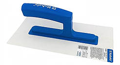 Терка гладилка 270х130мм пластмасова Kubala 0355 для нанесення декоративної штукатурки баранчик короїд товщина пластини 3 мм