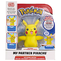 Іграшка Інтерактивна, Pokemon Мій Друг покемон Пікачу із сенсорами, 11 см - My Partner Pikachu