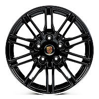 Литые диски Replicas Porsche (PR476) R18 W8 PCD5x130 ET50 DIA71.6 (black machined lip)