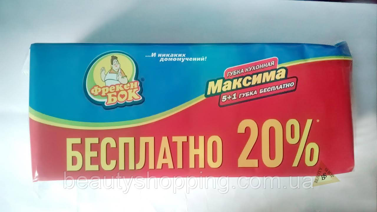 Губка для миття посуду Фрекен Бок 5+1