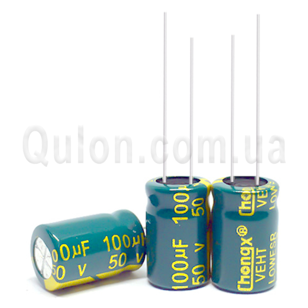 Конденсатор 100uf 50v 100Мкф 50в 8X12 105C Low ESR ChongX - фото 1 - id-p1454679069