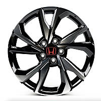 Литые диски Replicas Honda (H1663) R18 W8 PCD5x114.3 ET50 DIA64.1 (black machined face)