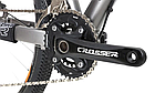 Велосипед гірський Crosser МТ-041 29" рама 19" 21s SHIMANO+Hydra Чорно-червоний, фото 2