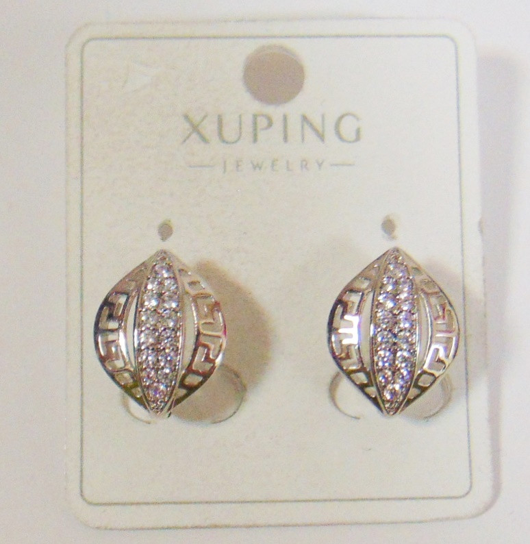 Сережки Xuping 15х12 мм кс71-1