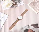 Наручний годинник з металевим ремінцем з українською символікою з японським механізмом, фото 3