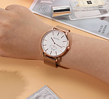 Наручний годинник з металевим ремінцем з українською символікою з японським механізмом, фото 7