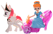 Музична карета (єдиноріг, принцеса, їде, звук коня, співає пісню, сопить, у коробці) LD-157ABCD, фото 2