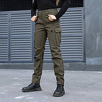 Тактические женские штаны хаки военная одежда ВСУ, Женские армейские брюки карго весна осень