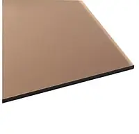 Монолитный поликарбонат бронзовый Terner Plast Elite 2050 х 3050 мм толщина 3 мм