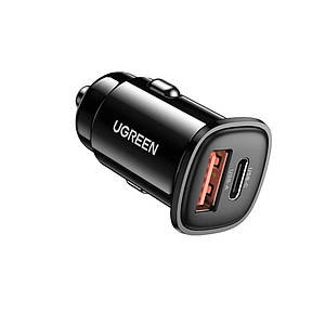 Зарядний пристрій 30W UGREEN USB TypeC QC3.0/QC2.0