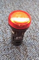 Лампа сигнальная красная LED ETI ECLI-240A-R 240V AC 004771230