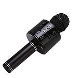 Караоке-мікрофон Wster WS 858 Чорний, фото 4