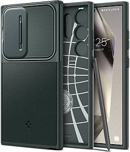 Чохол Spigen Optik Armor Abyss Green для Samsung Galaxy S24 Ultra SM-S928 ACS07314