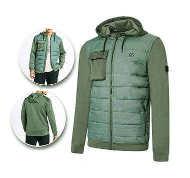 Куртка чоловіча демісезонна Dare 2b Look Sharp Hybrid Jacket M Duck Green, фото 2