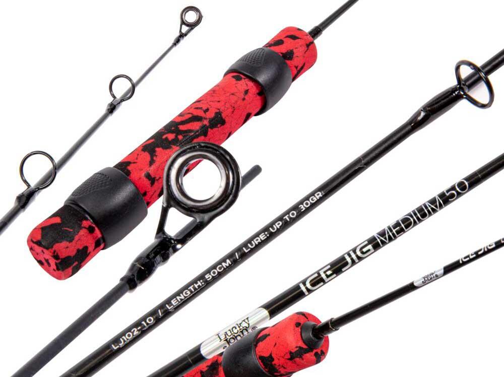 Зимова вудка Lucky John Ice Jig Light 50 см, фото 1