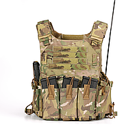 Комплектная система Plate Carrier LVS Crye Precision, Размер: X-Large, Цвет: MultiCam