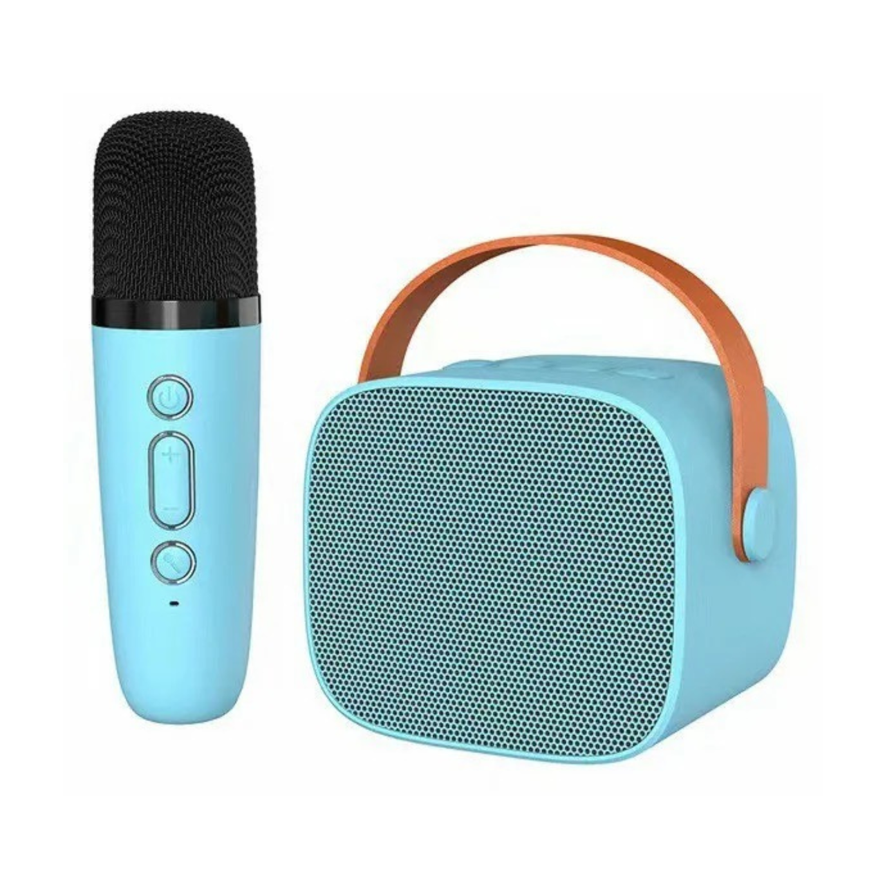 Портативне Дитяче Міні Караоке + Bluetooth Колонка + Бездротовий Мікрофон із функцією Зміни Голосу Р2 дитяче караоке