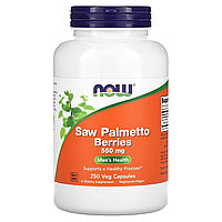 Экстракт Ягод Пальмы Сереноа Saw Palmetto Berries 550 мг - 250 вег.капсул