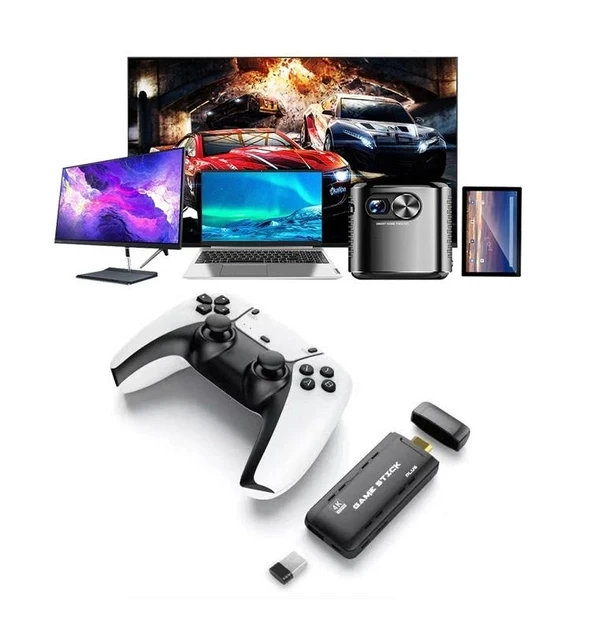 Консоль ігрова бездротова портативна емулятор PSP, N64, PS1 з картою пам'яті на 64 Гб 10000