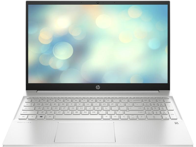 HP Ноутбук Pavilion 15-eh3019ua 15.6" FHD IPS AG, AMD R5-7530U, 16GB, F512GB, UMA, DOS, сріблястий