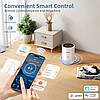 Очищувачі повітря RUBOT PJ08 для дому, H13 True HEPA, WiFi, Alexa Control, фото 4