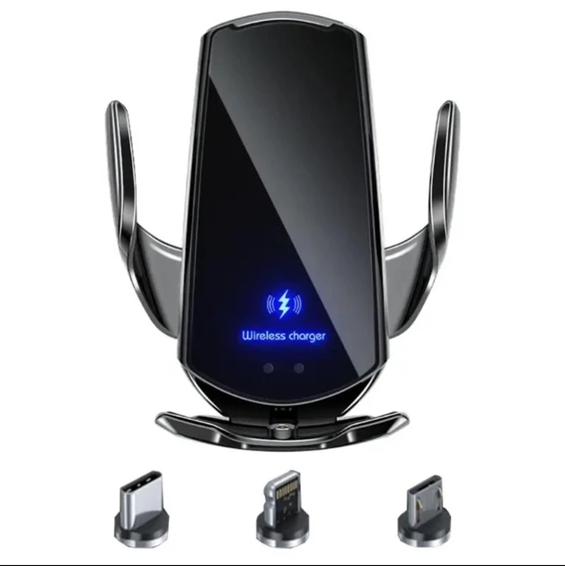 Держатель для телефона с зарядкой 15 W