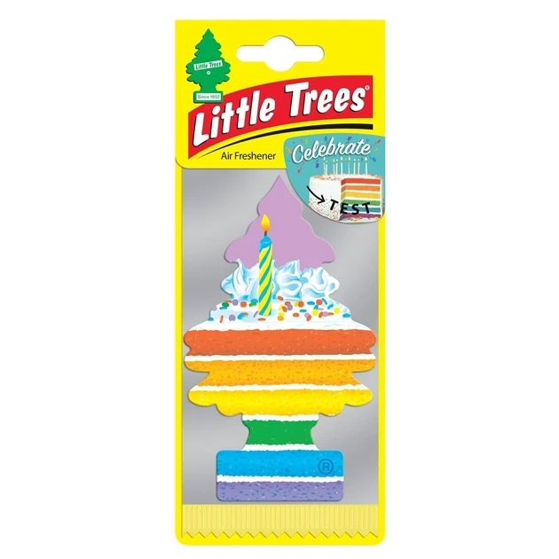 Ароматизатор автомобільний сухий лист Little Trees Celebrate