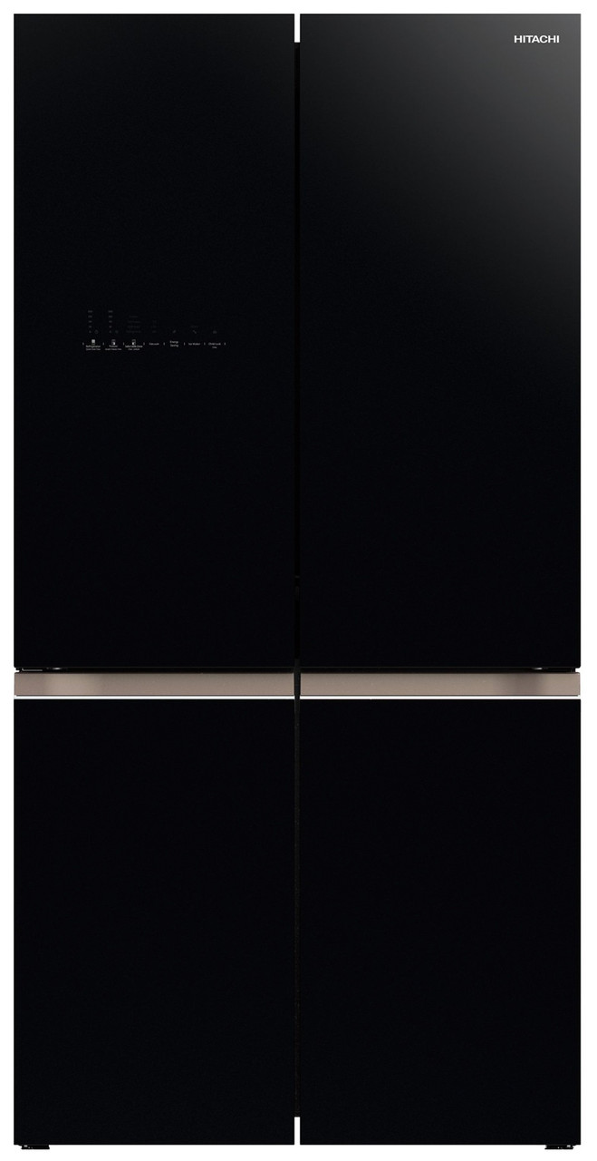 Hitachi Холодильник з нижн. мороз., 184x90х72, холод.відд.-372л, мороз.відд.-196л, 4дв., А+, NF, інв., зона