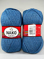 Nako Nakolen, пряжа наколен -1006 темно-бірюзовий