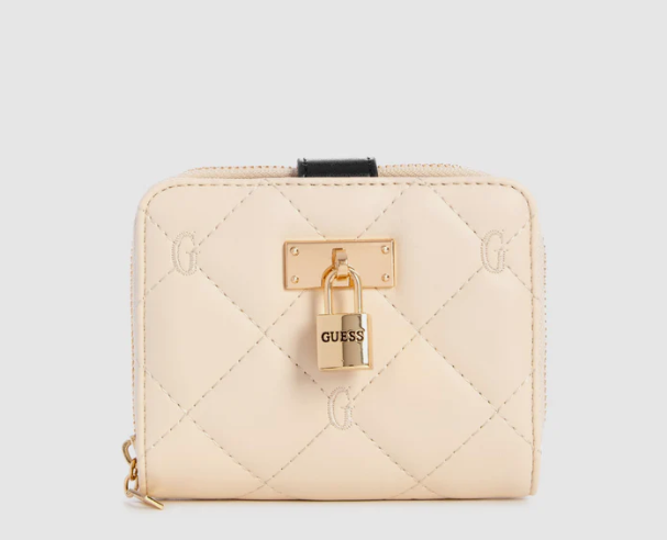 Розкладний гаманець Brevard Quilted Logo Guess 14490782/VG915950 бежевий