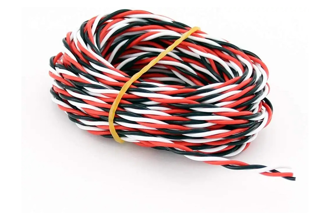 Сервопровод QJ 26 AWG 1 метр для Futaba новий підключення сервоприводів (HM)