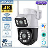 IP Wi-Fi камера Q25 2 незалежних об'єктива 3Mpx+3MPx (ACSee), фото 5