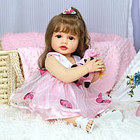 Вінілова колекційна оригінал Лялька Реборн Reborn Дівчинка Сара