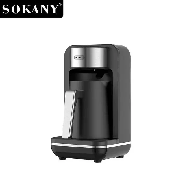 Електрична кавоварка Sokany SK-0137 550 Вт 250 мл для дому американо компактна стильна
