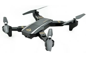 Складаний квадрокоптер дрон D5HW DRONE S9 Phantom PRO з WiFi камерою та дистанційним радіокеруванням Чорний