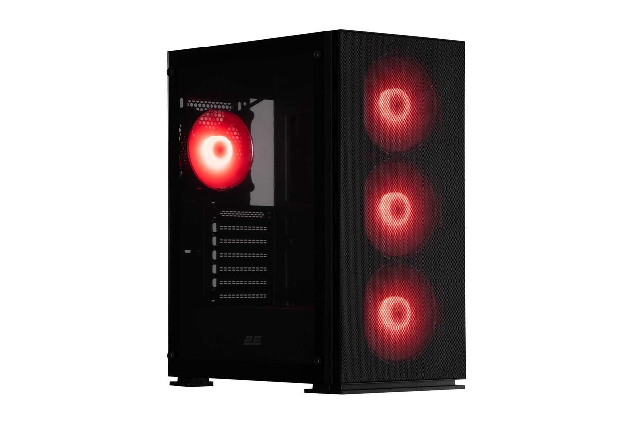 2E Gaming Корпус Virtus Neo G3301N без БЖ 2xUSB3.0, 1xUSB2.0, 3x140 мм ARGB, 1x120 мм ARGB, VGA 340 мм, LCS