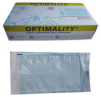 Пакети самоклеючі для стерилізації OPTIMALITY 90Х230, 200 шт.