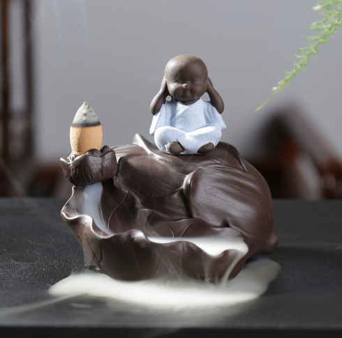 Підставка Рідкий дим кераміка Бутон лотоса Нічого не чує