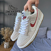 Nike SB Dunk Double Swoosh Sail Orange, Жіночі Кросівки Найк СБ Данк, Nike dunk на весну 36