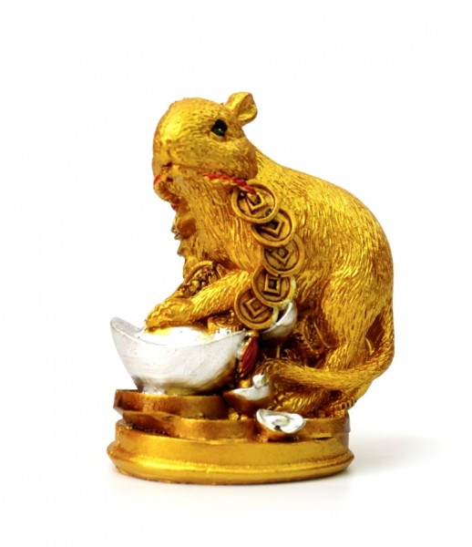 Щур полістоун "Слитки" під золото