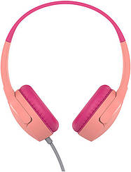 Навушники з мікрофоном Belkin SoundForm Wired On-Ear Kids Pink (AUD004btPK)