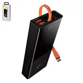 Портативна батарея / Павербанк Baseus Elf  Power Bank 20000mAh QC 3.0 USB-C PD 65W (чорний колір)