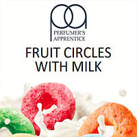 TPA Fruit Circles With Milk (Фруктовые колечки с молоком) 120 мл