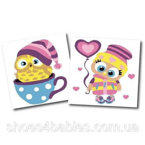 Картини за номерами (набір 2 шт.) "Свята" 15х15 см