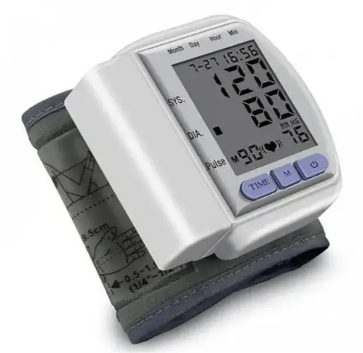 Тонометр цифровий на зап'ясті Automatic Blood Pressure CK-102S Автоматичний вимірювач тиску