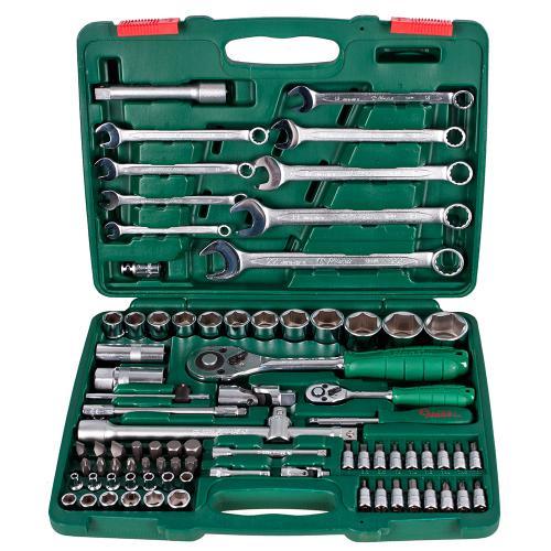 Набір інструменту 82 пр. 1/4", 1/2" HANS (TK-82)