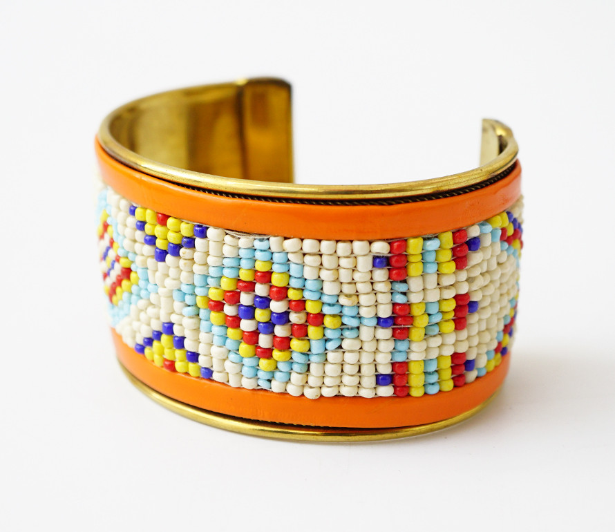 Браслет Скоба Біссер No14