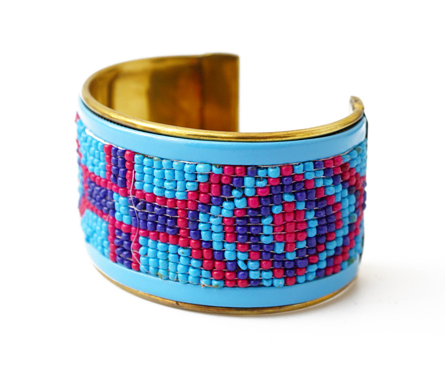 Браслет Скоба Біссер No16